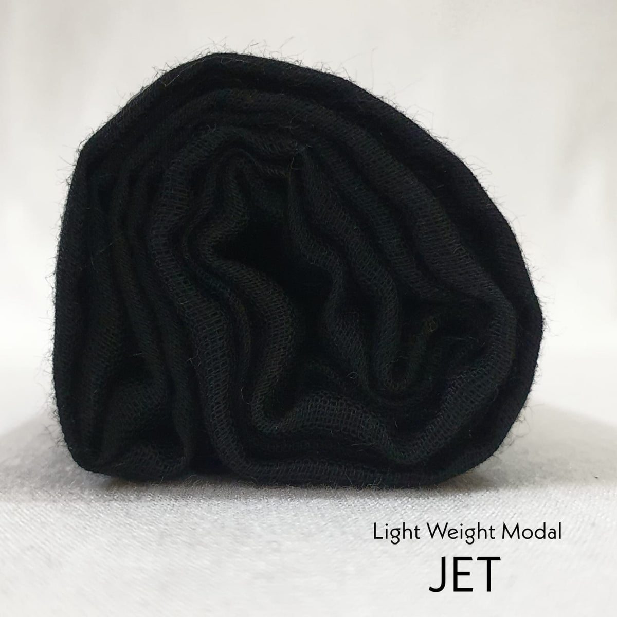 Modal Lightweight hijab black