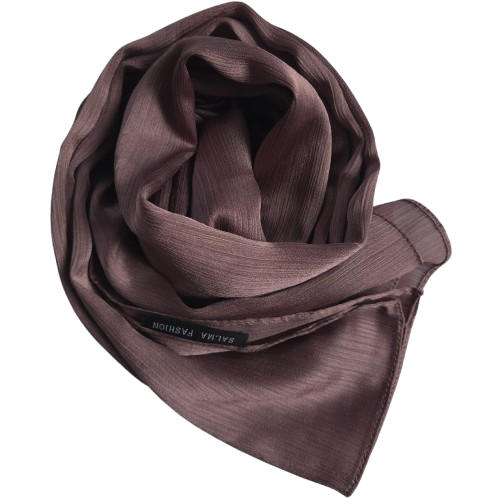Satin Hijab Cocoa Mauve