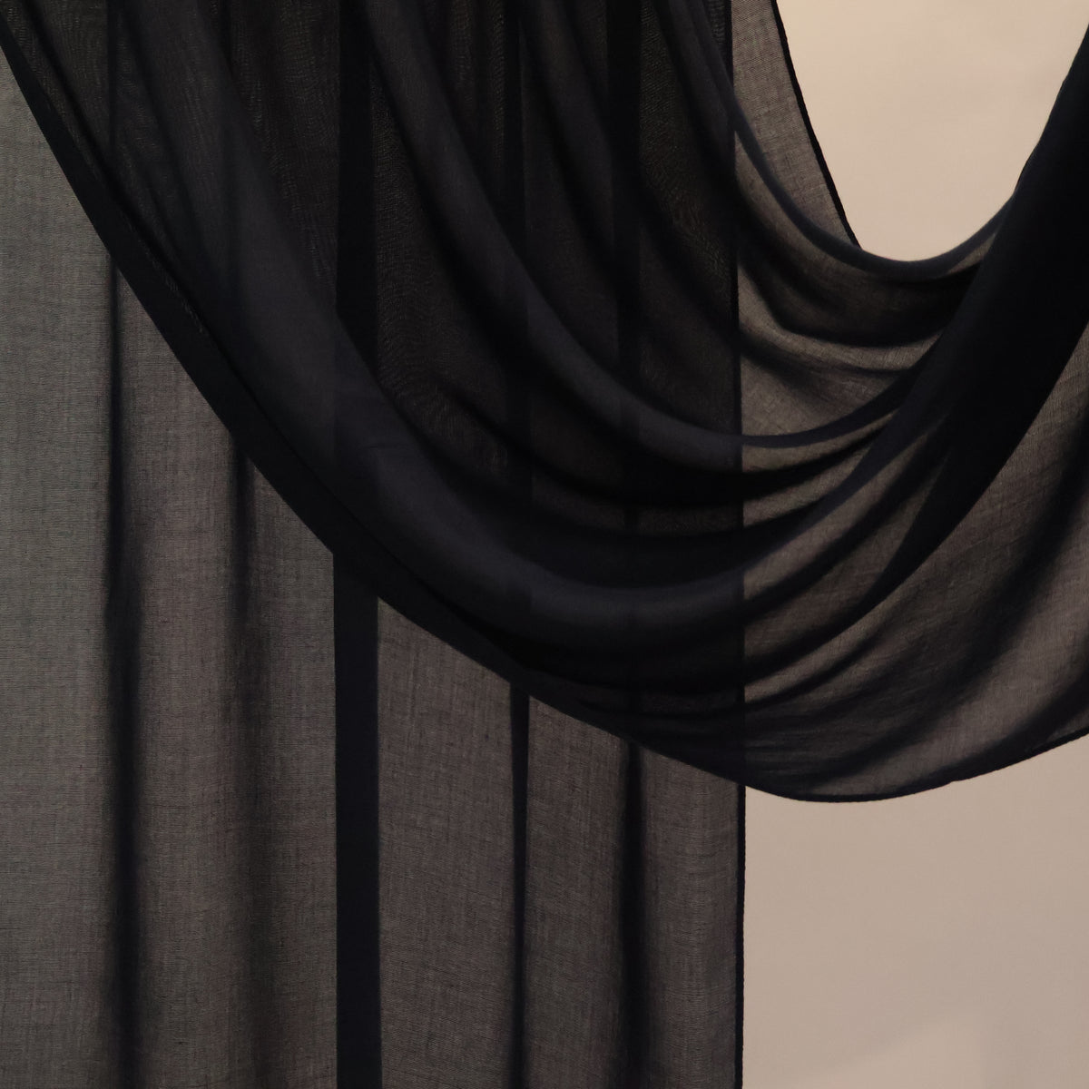 Bamboo Modal Hijab Classic Black