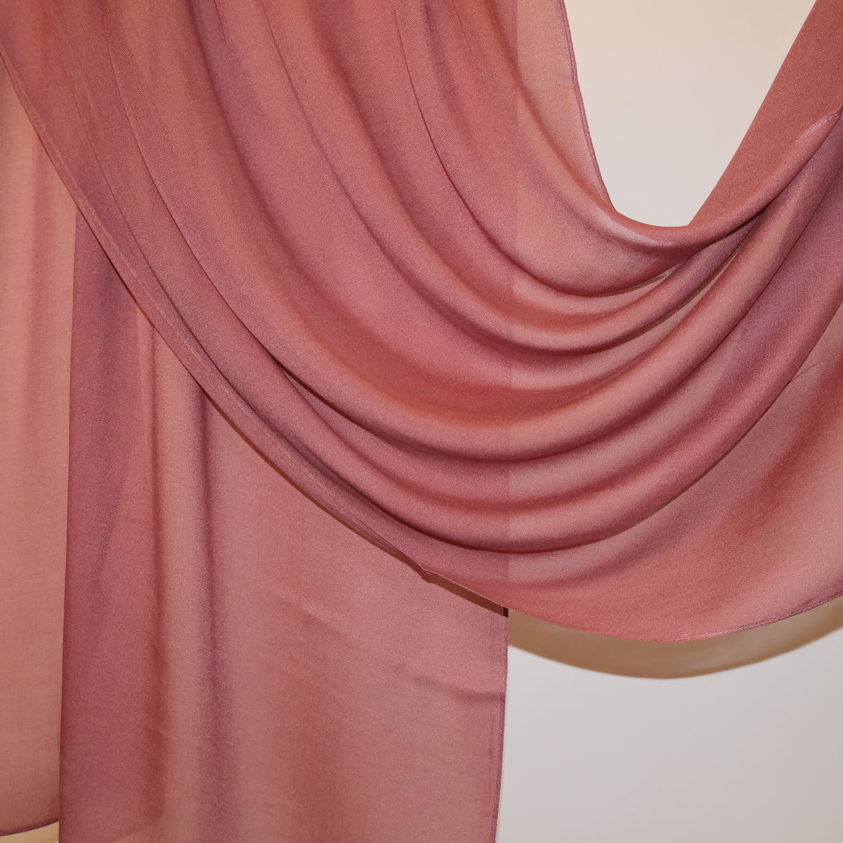 Bamboo Modal Hijab Dusty Coral