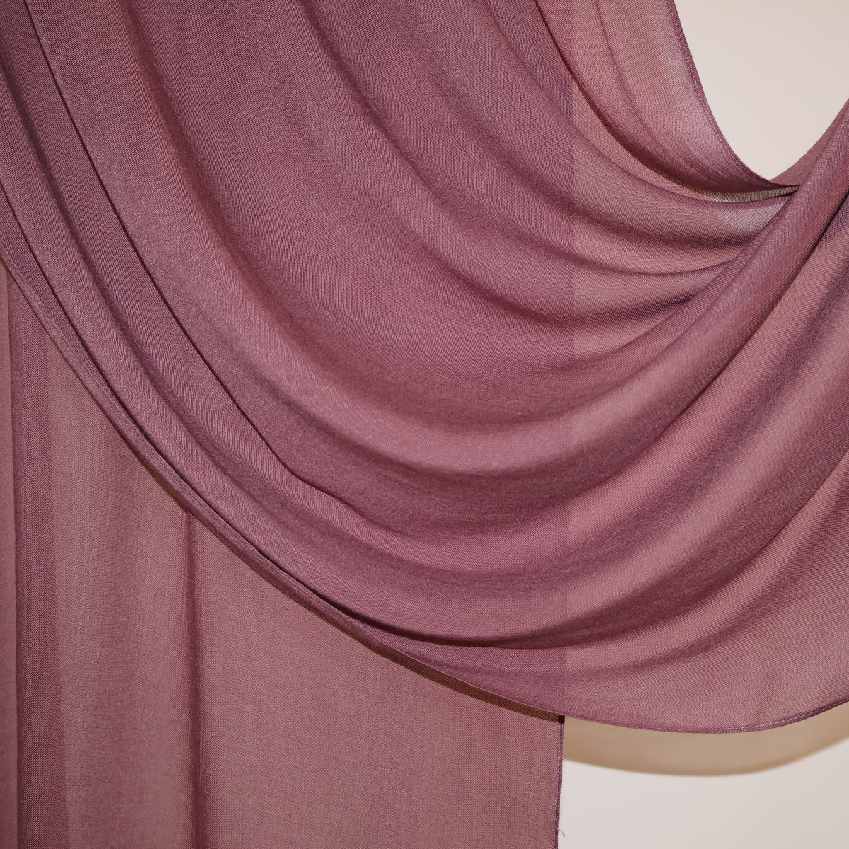 Bamboo Modal Hijab Berry Mauve