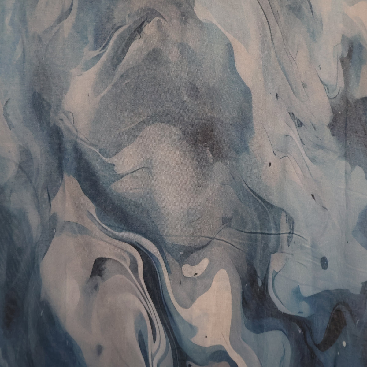 Modal Printed Ice Blue Marble π©΅π©Άπ€