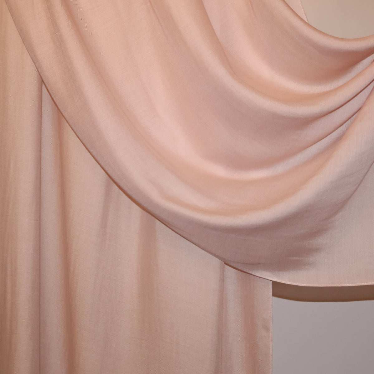 Bamboo Modal Hijab Soft Peach