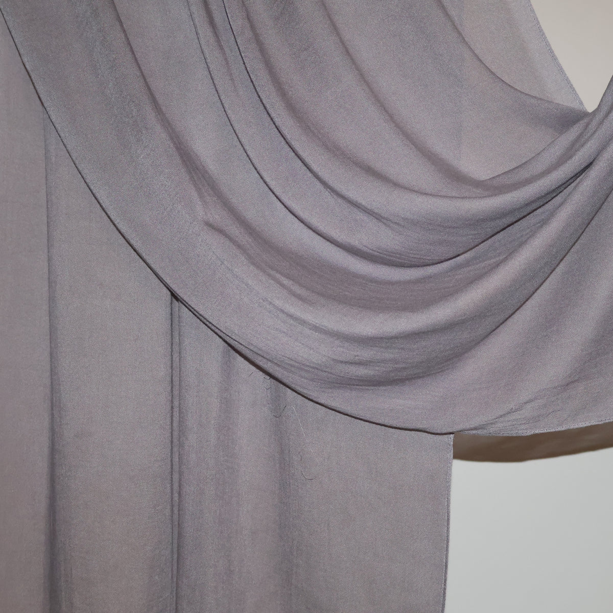Bamboo Modal Hijab Mauve Gray