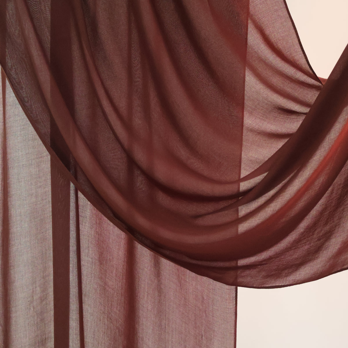 Bamboo Modal Hijab Mahogany