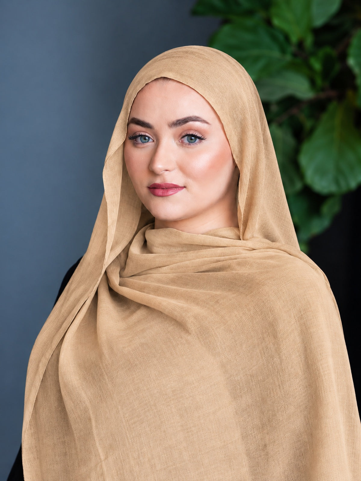 Modal Lightweight hijab Champagne Beige