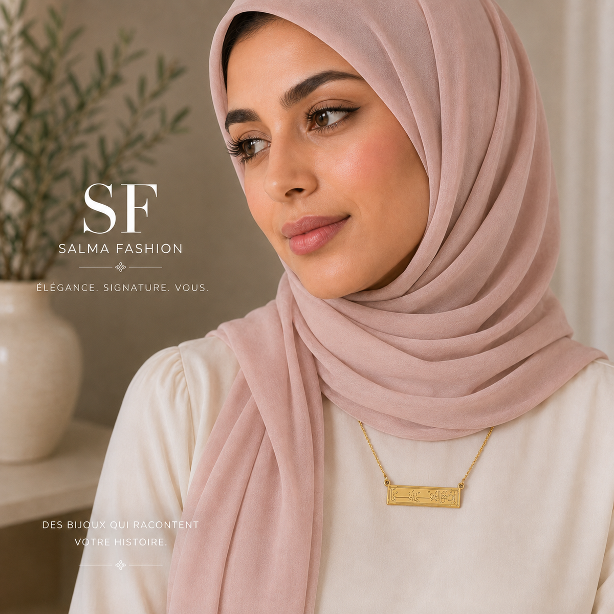 INA MAA OSRI YOSRA NECKLACE GOLD WOMEN