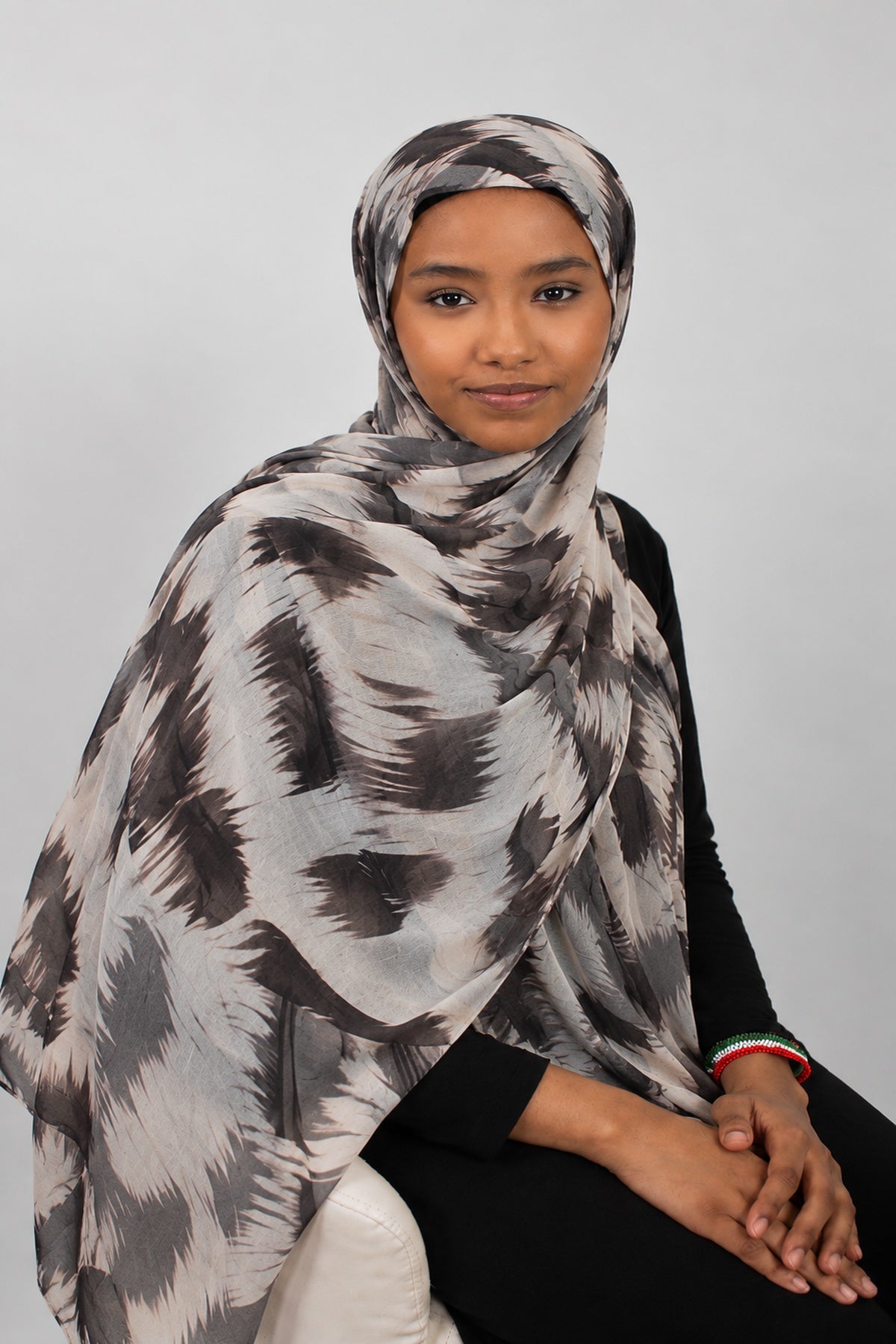 Modal Printed Mocha Feather π€π€