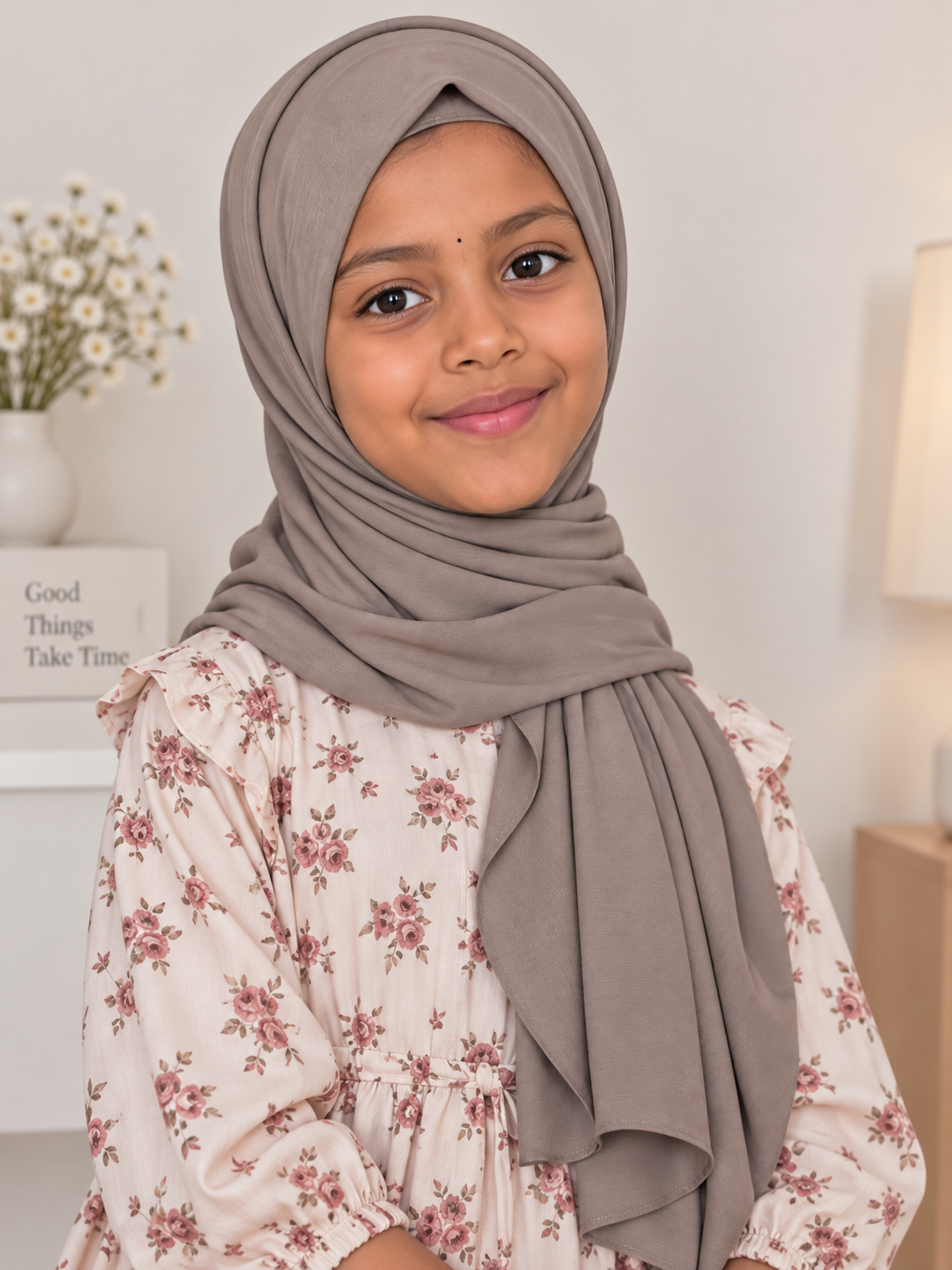 Kids JERSEY cotton Taupe