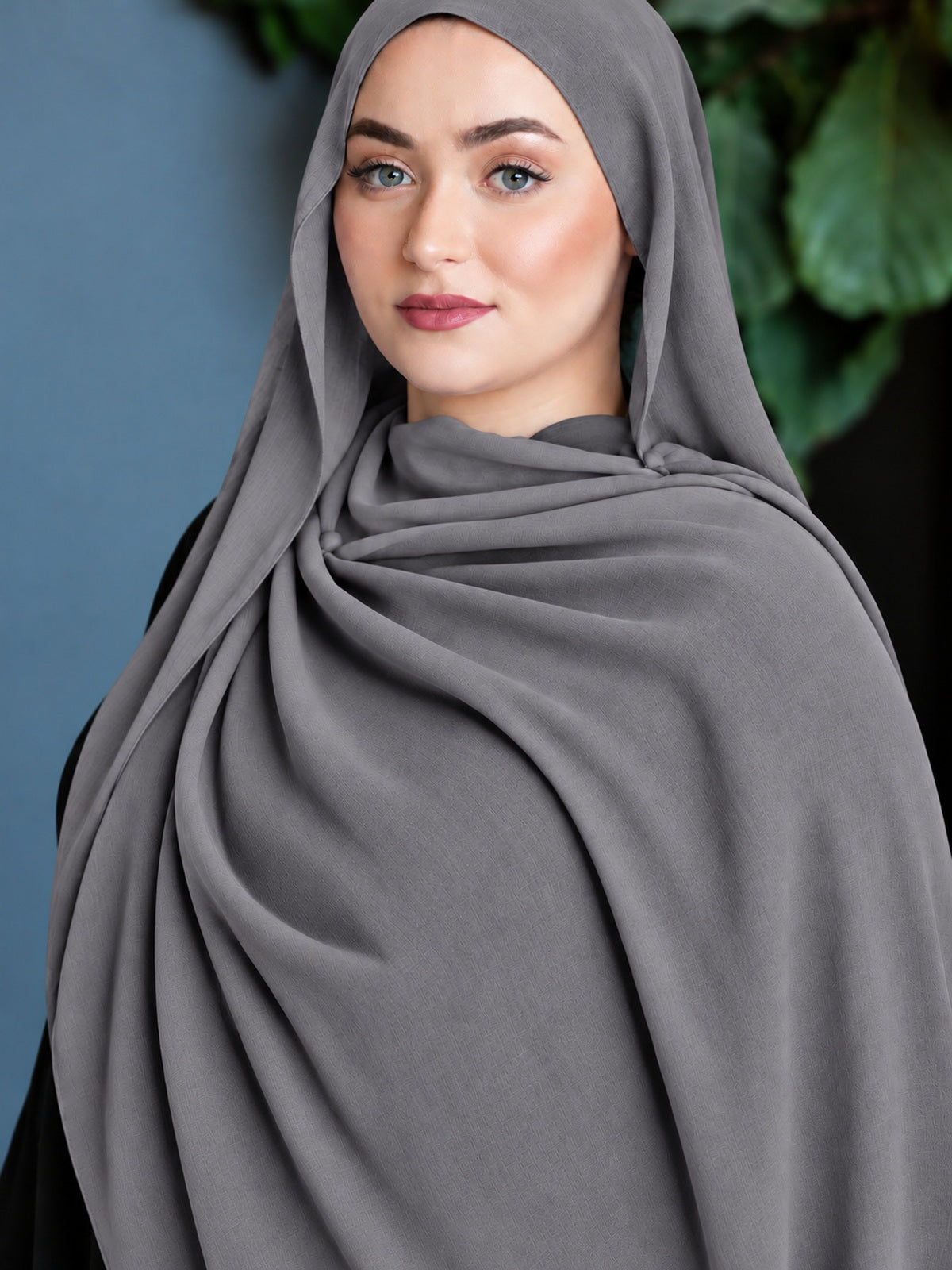 Premium Chiffon Slate Gray