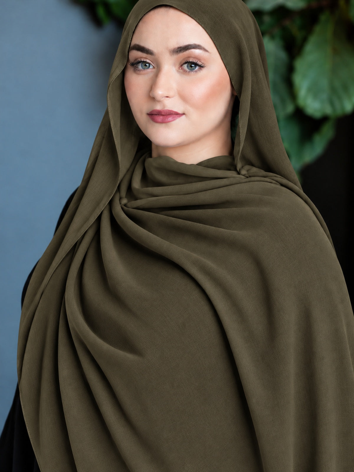 Premium Chiffon Army Green