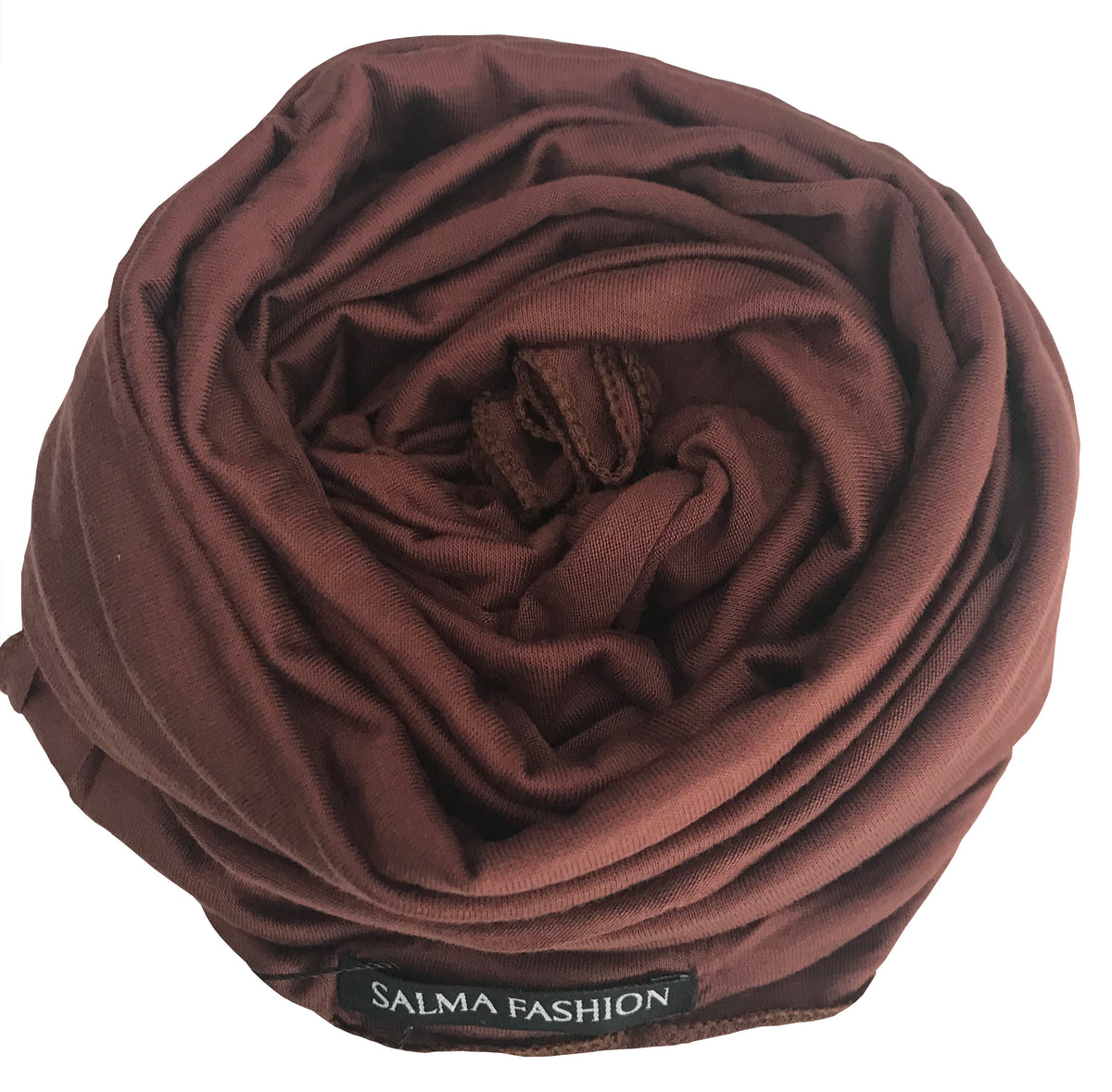 JERSEY HIJAB Deep coffee