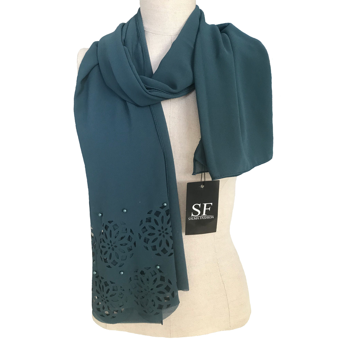Chiffon hijab pearl