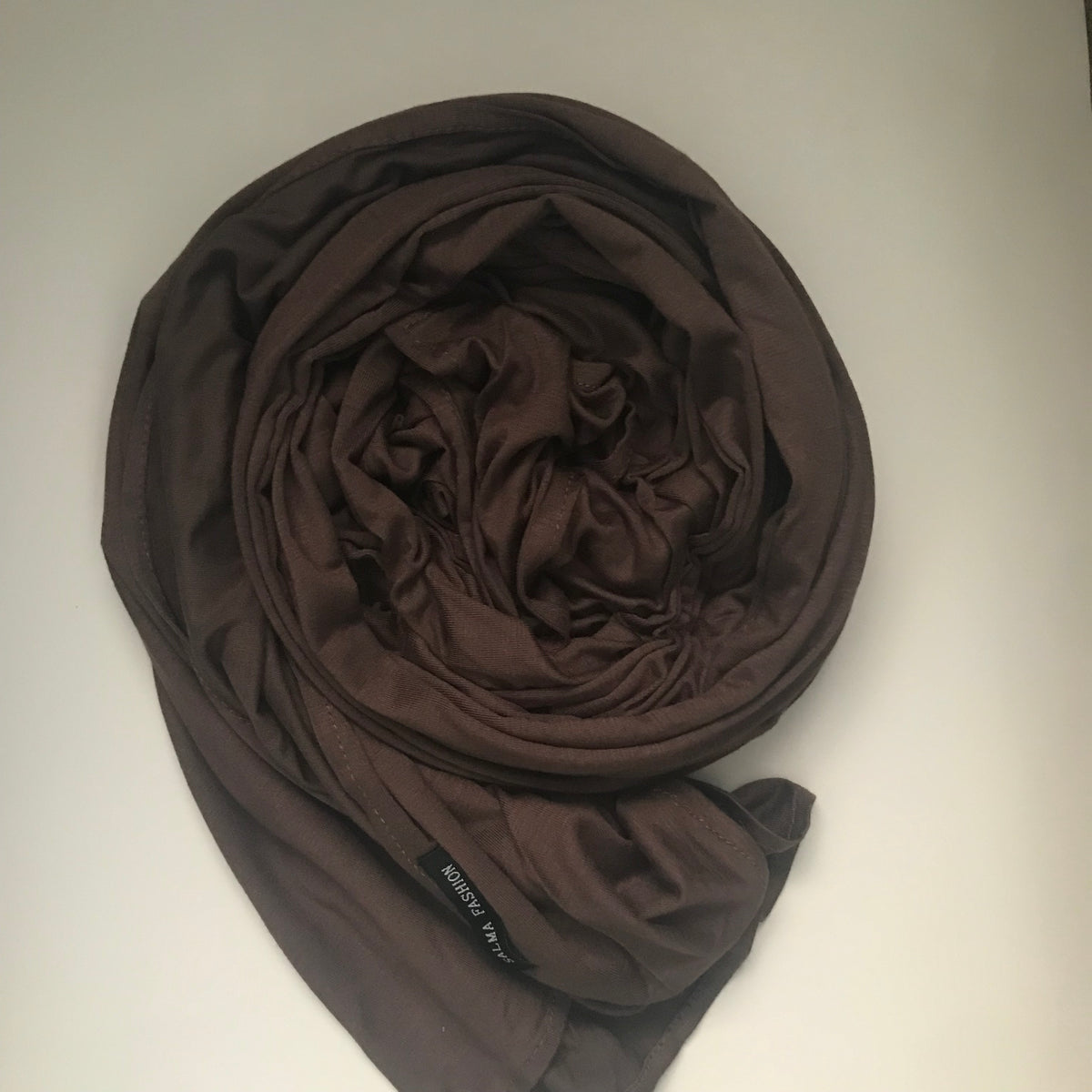 JERSEY HIJAB Espresso Brown