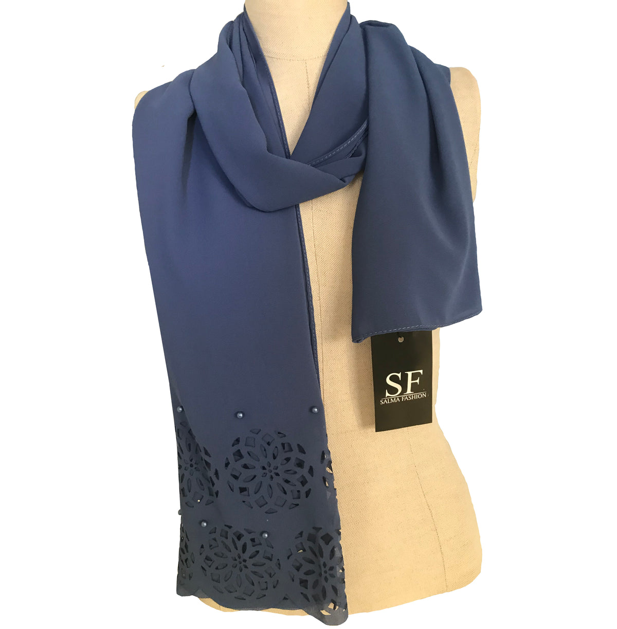 Chiffon hijab pearl