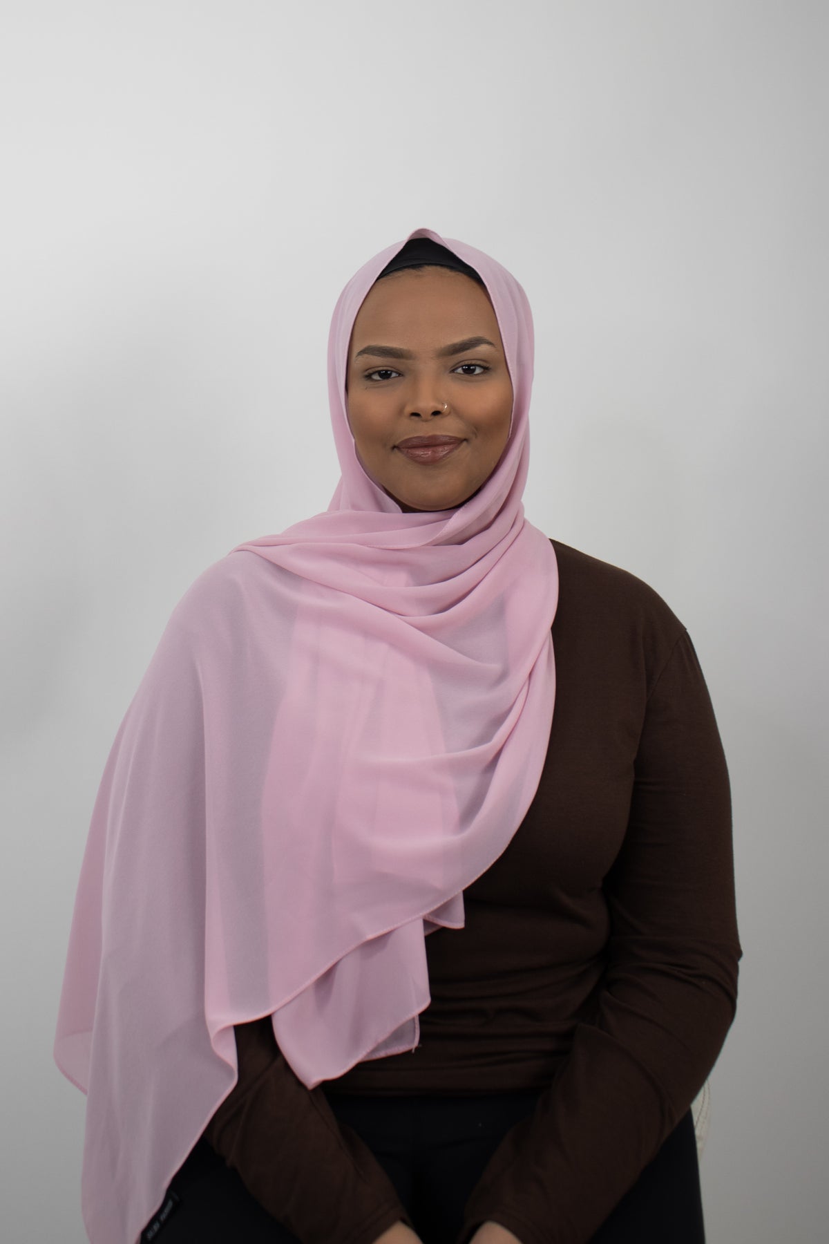 PREMIUM CHIFFON HIJAB Dusty Pink