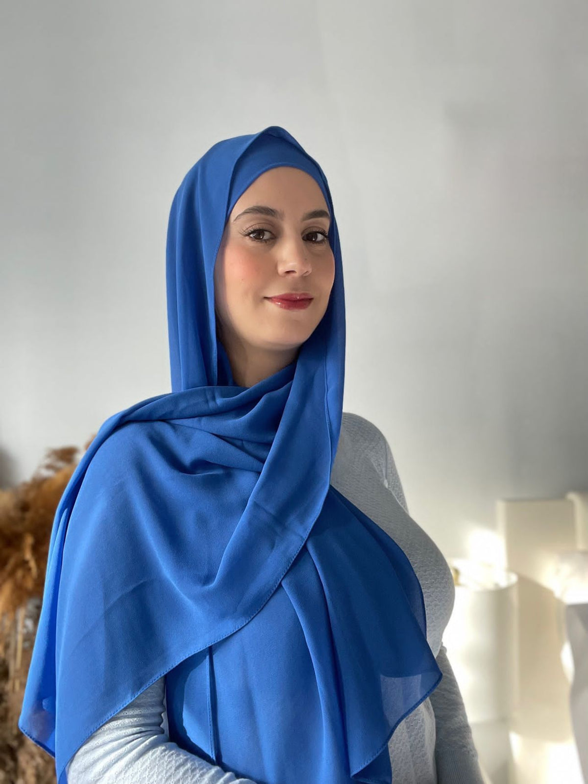 PREMIUM CHIFFON HIJAB Royal Blue