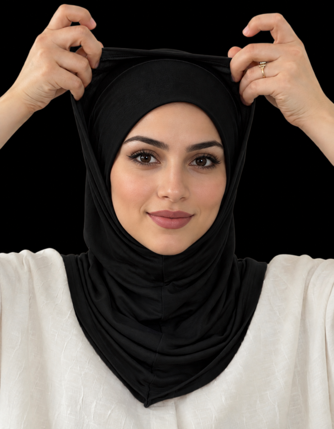 Two-Piece Instant Jersey Hijab