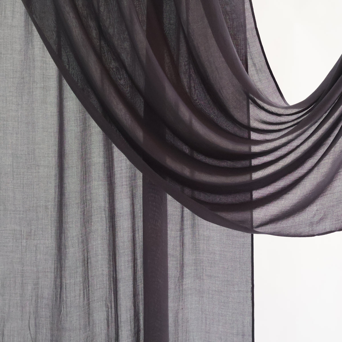 Bamboo  Modal Hijab  Charcoal Gray