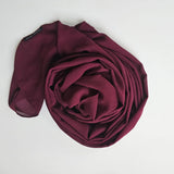 Premium Chiffon –Burgundy107