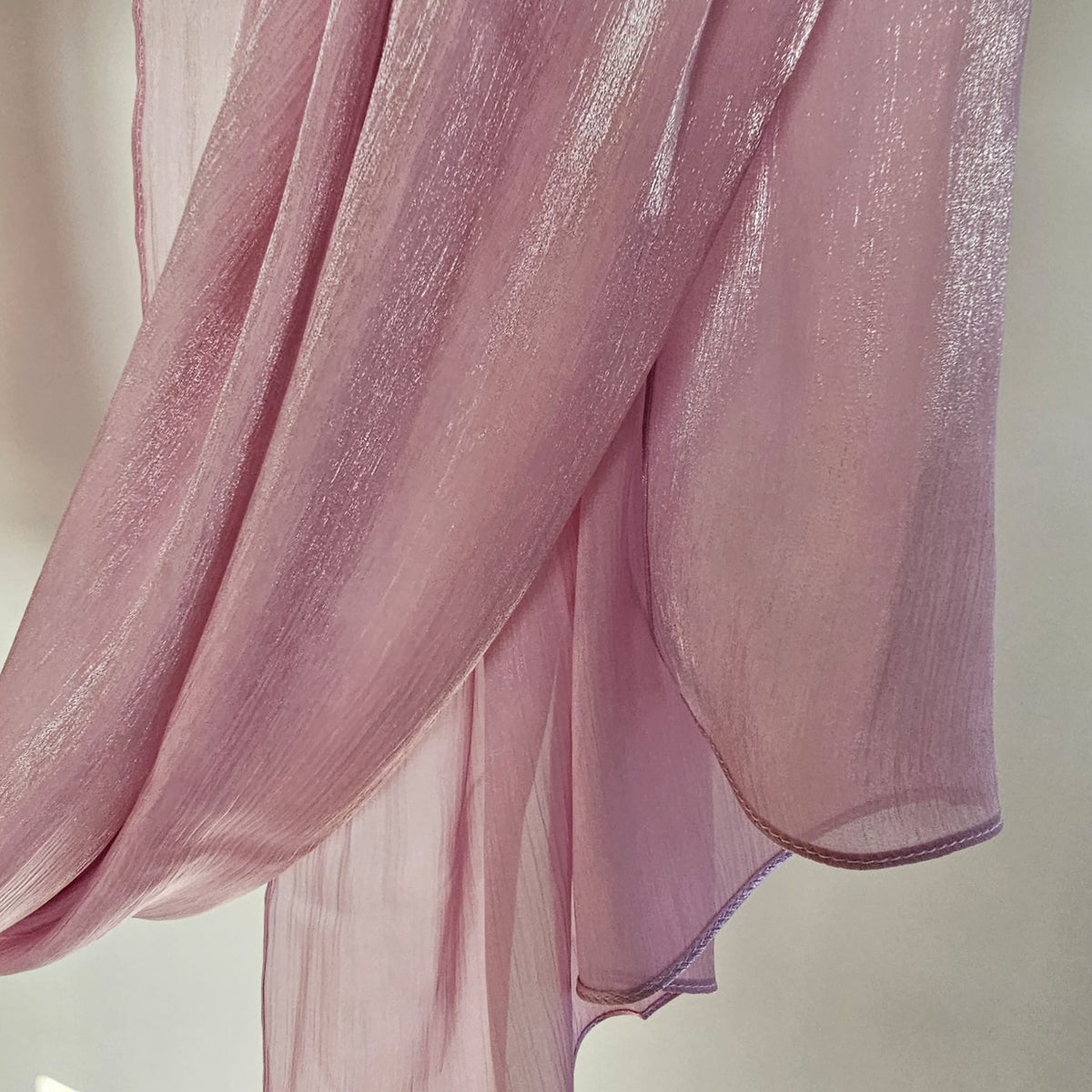 ORGANZA SILK HIJAB Dusty Mauve