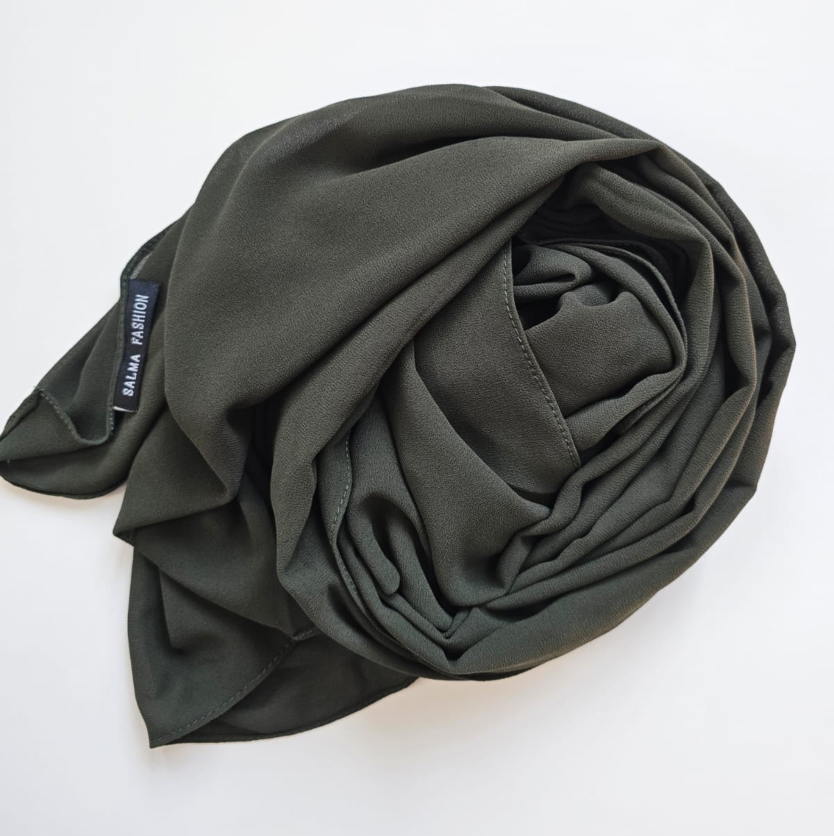 Premium Chiffon Dark Olive