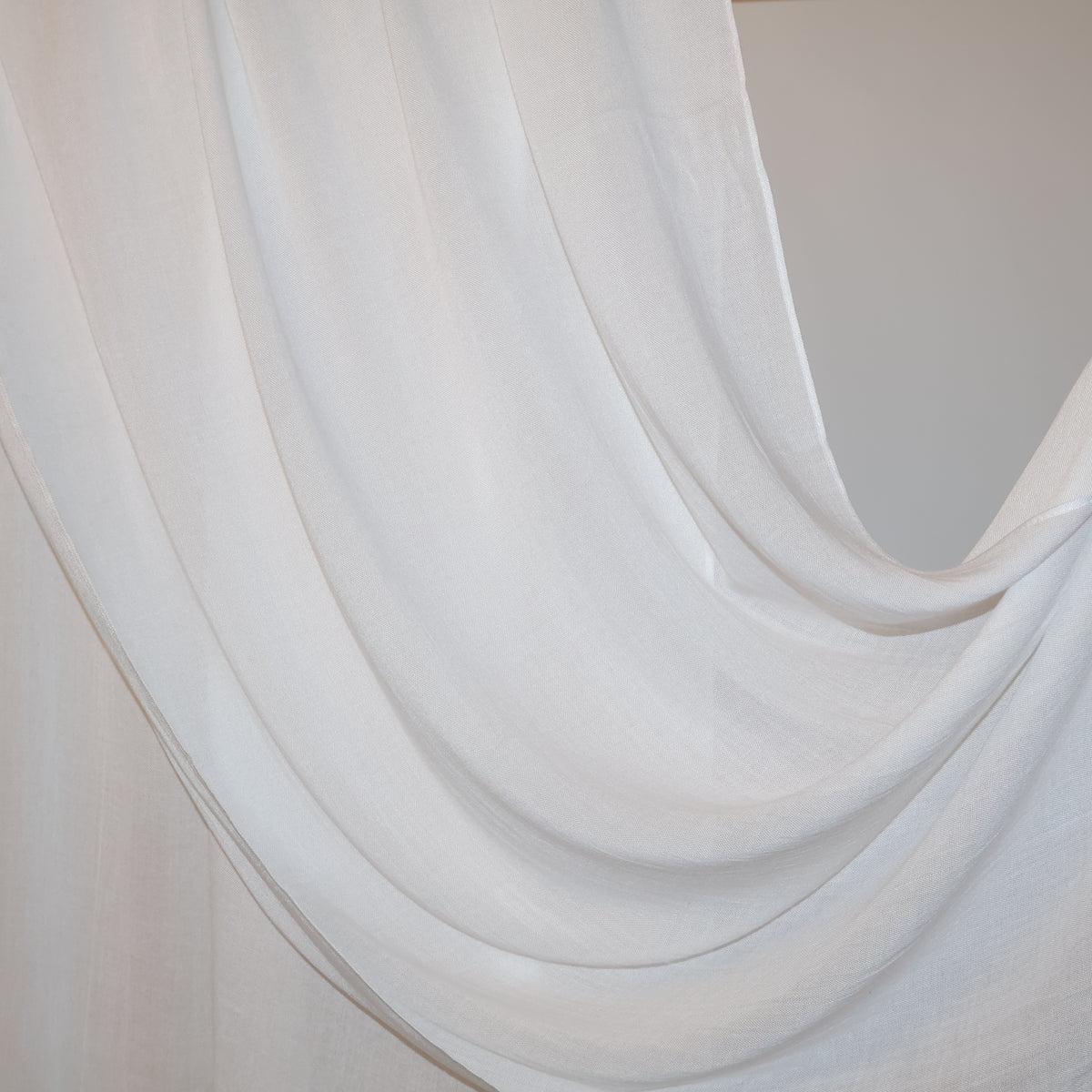Bamboo  Modal Hijab  White