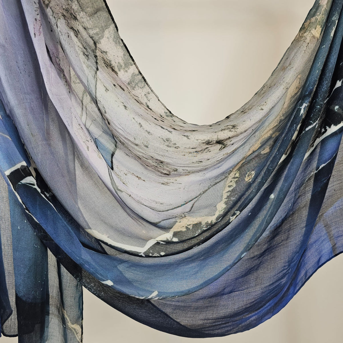 Modal Printed Blue Marble