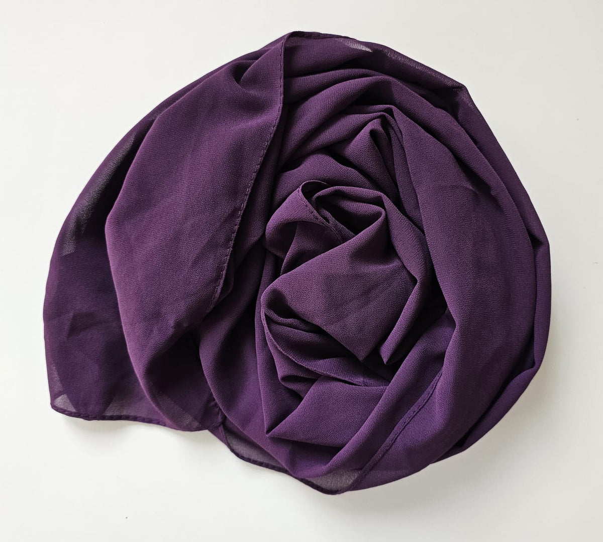 Premium Chiffon  – Deep Plum