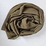 Premium Chiffon  – Olive Green 129