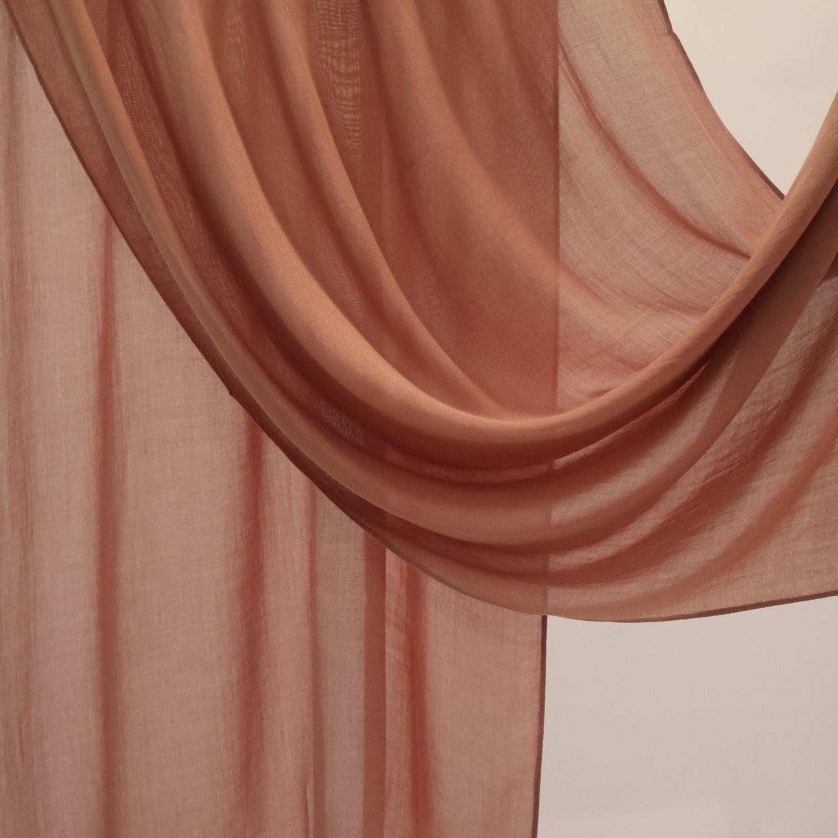 Bamboo  Modal Hijab Burnt Peach