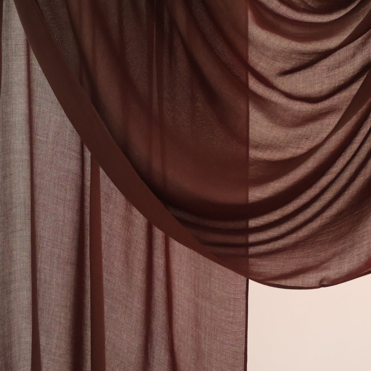 Bamboo  Modal Hijab Chocolate Brown
