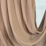 Crinkle Chiffon Warm Taupe 15