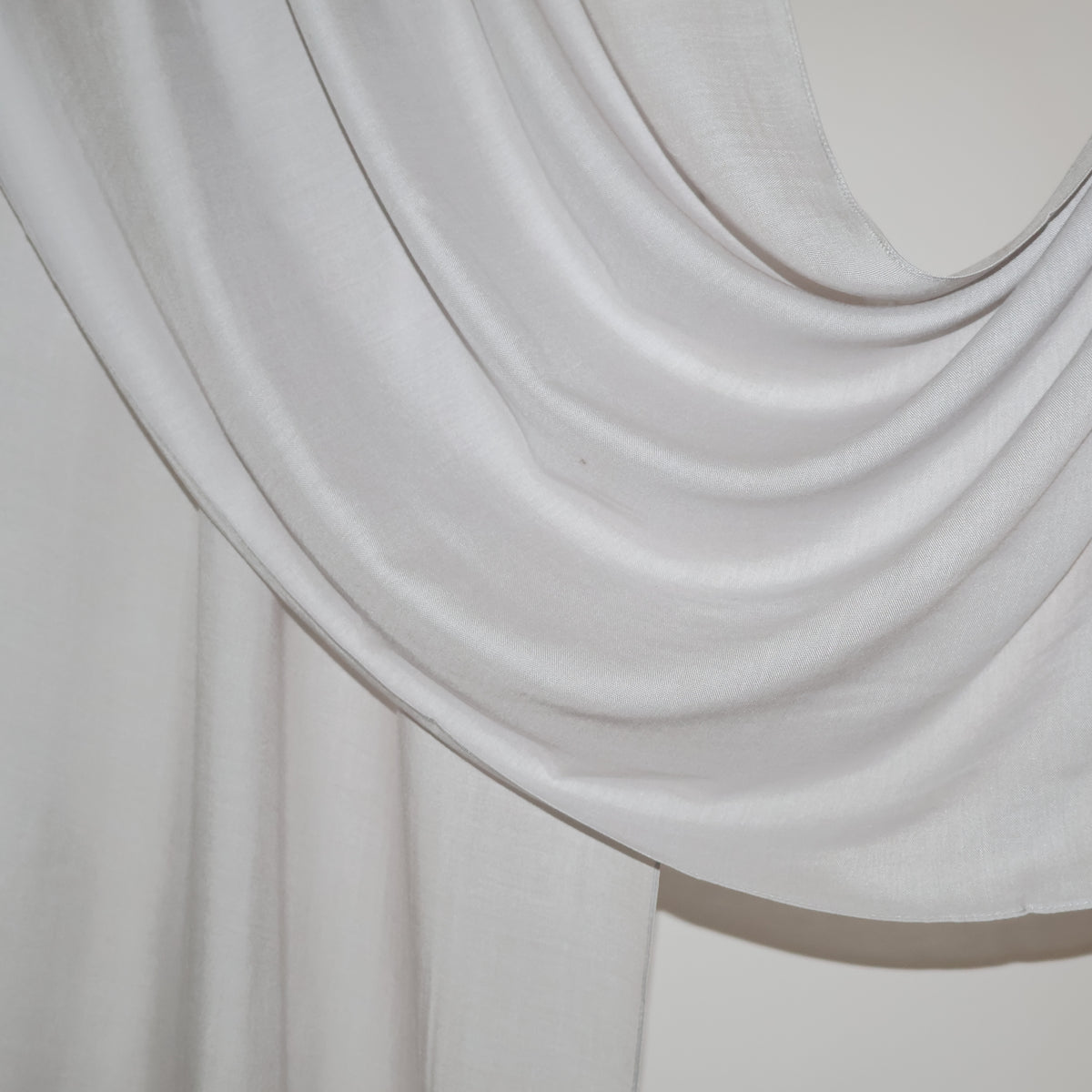 Bamboo  Modal Hijab Silver Gray