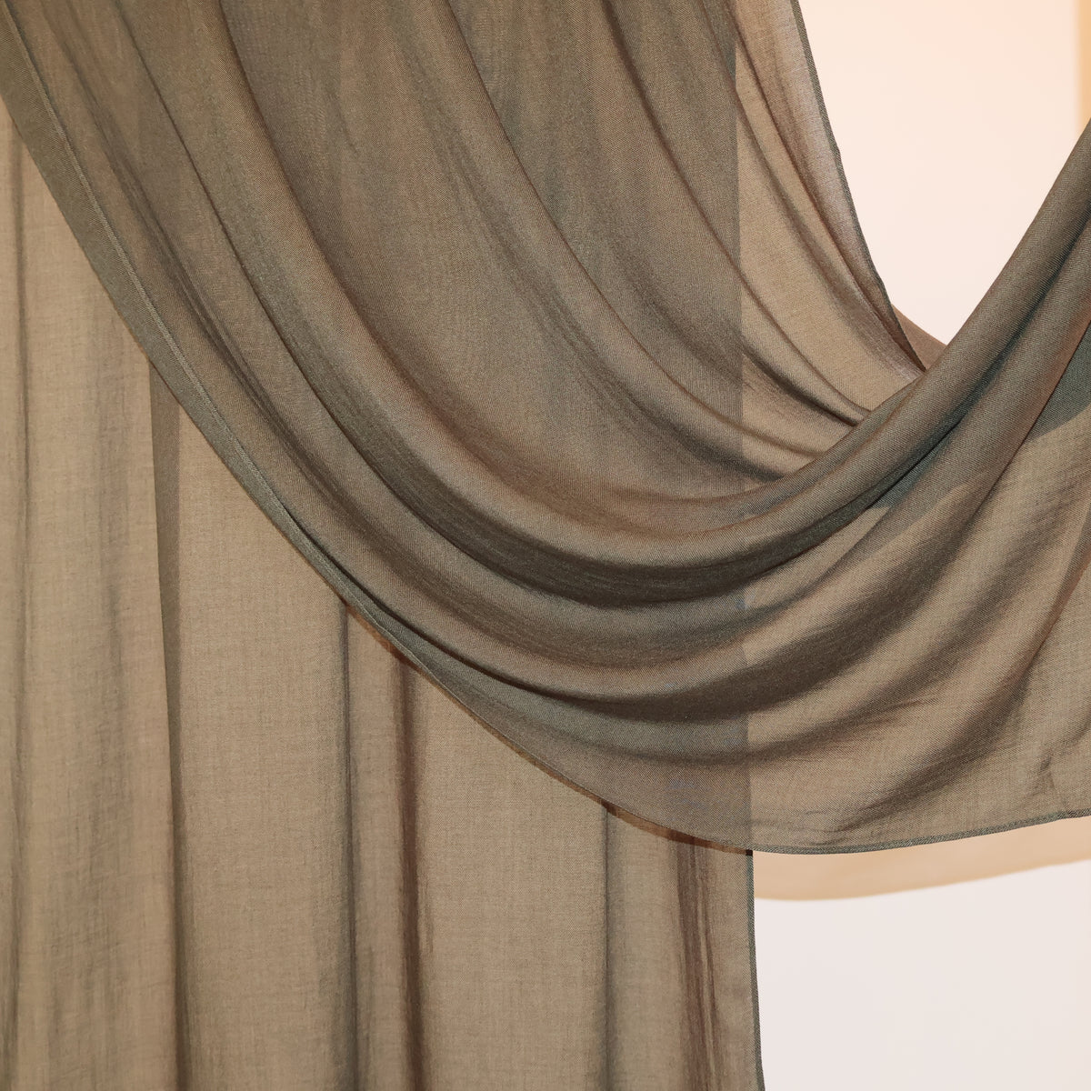 Bamboo  Modal Hijab Olive Taupe
