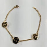 Patience, Trust & Thank Bracelet Golden