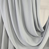 Crinkle Chiffon Silver Gray  21