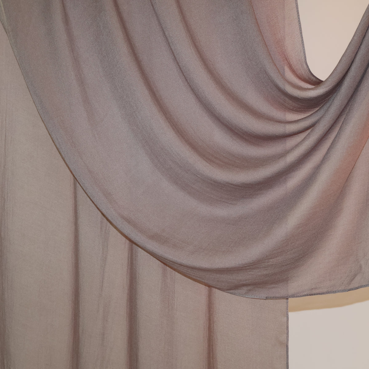 Bamboo  Modal Hijab Mauve Taupe