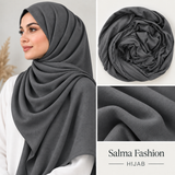 JERSEY HIJAB  25 Grey