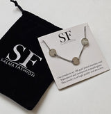 Patience, Trust & Thank Bracelet Silver