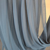 Crinkle Chiffon   Dusty Blue 29