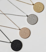 AYATUL KURSI CIRCLE   GOLD NECKLACE WOMEN