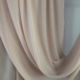 Crinkle Chiffon  Ivory Beige34