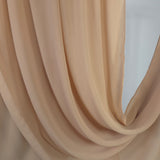 Crinkle Chiffon  Almond Beige 3