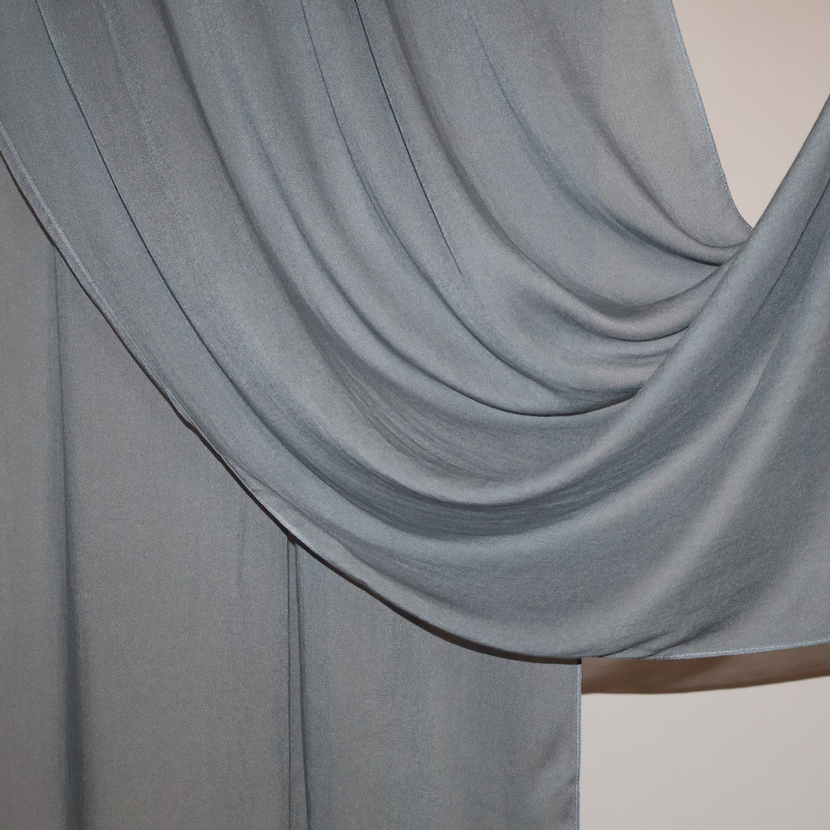 Bamboo  Modal Hijab Silver Blue