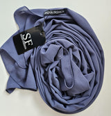 Premium Chiffon –Slate Blue 47