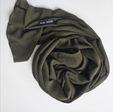 Premium Chiffon Hijab –Sage Olive 59