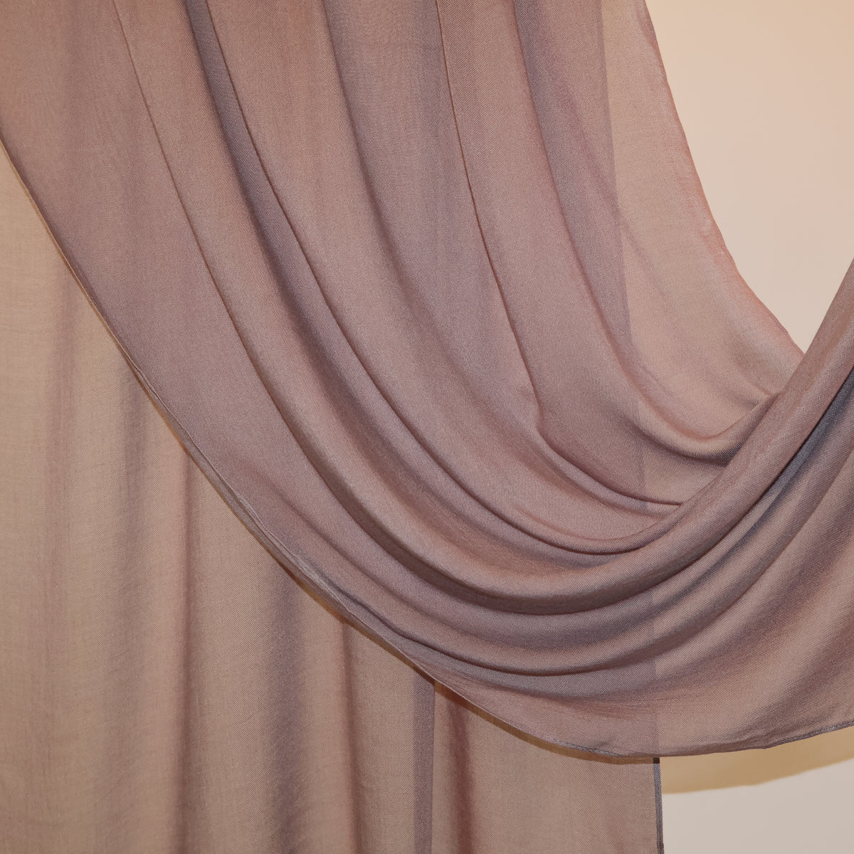 Bamboo  Modal Hijab Dusty Mauve Taupe