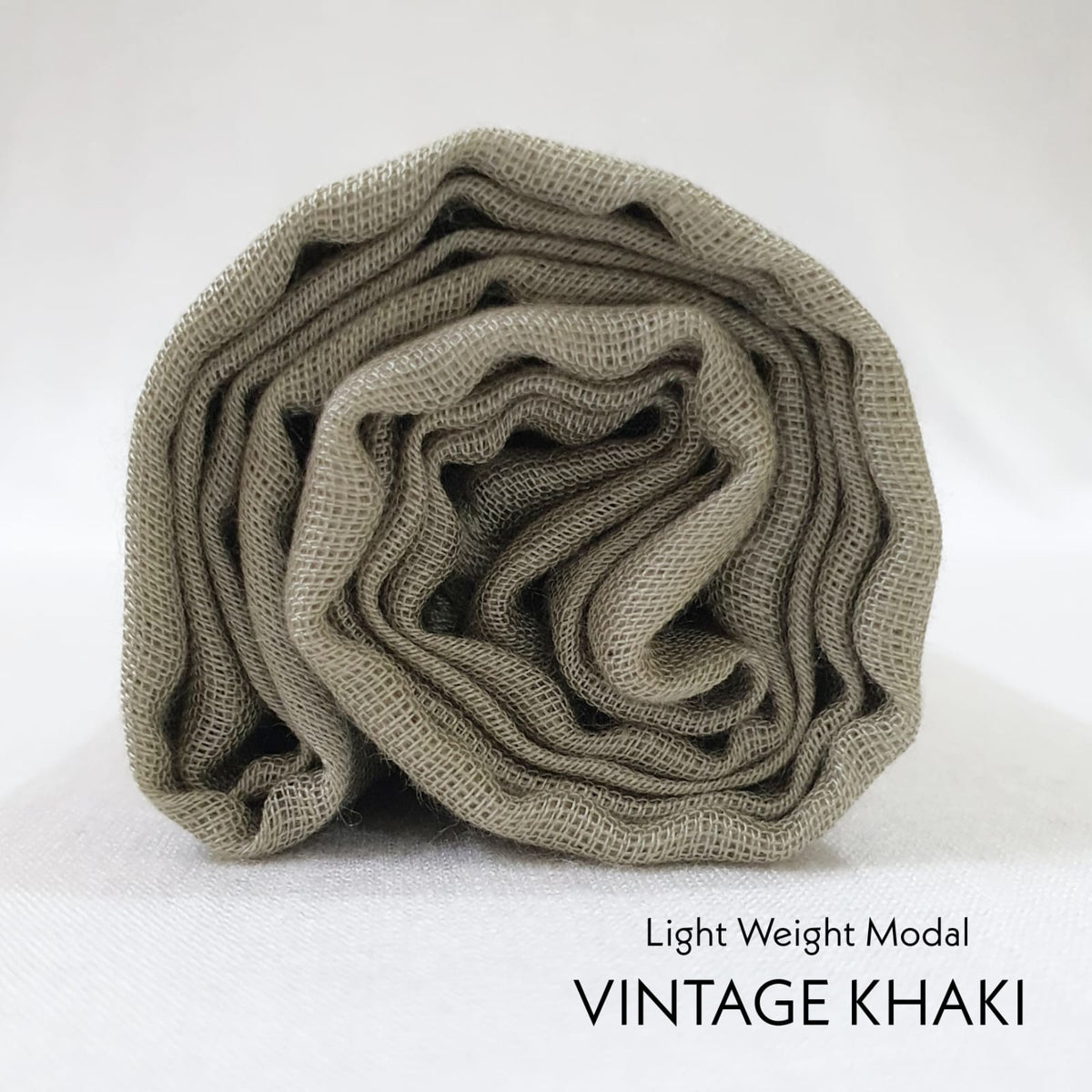 Modal Lightweight hijab  Vintage Khaki