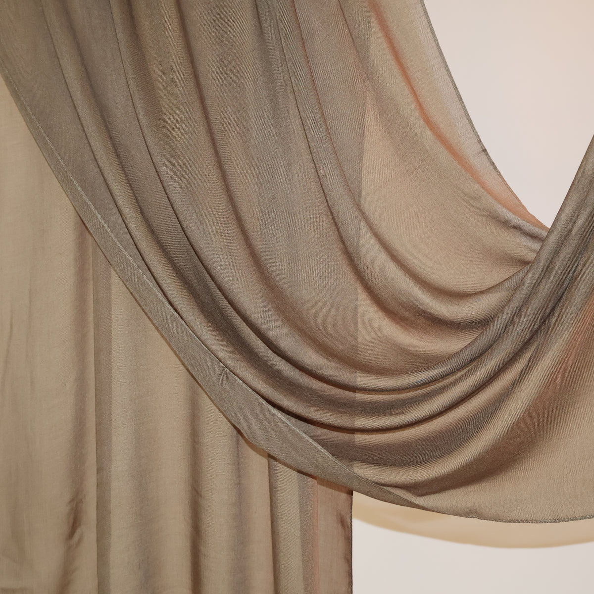 Bamboo  Modal Hijab Warm Taupe